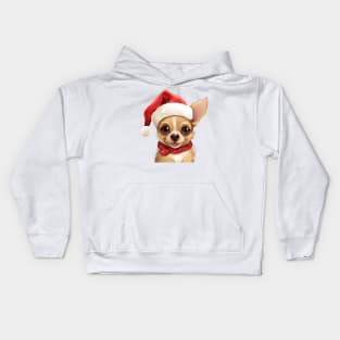 Chihuahua Christmas Kids Hoodie